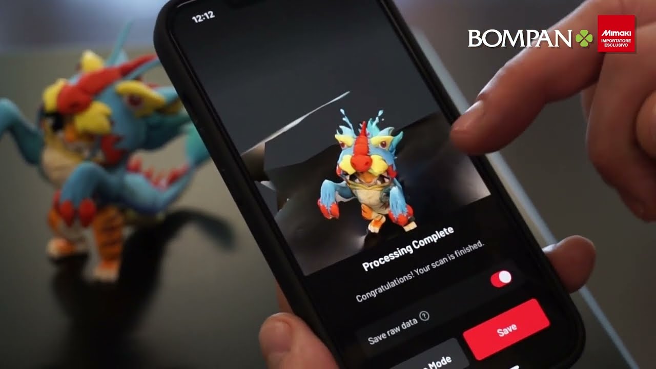 La tecnologia di stampa 3D full color Mimaki e le nuove app di scansione da smartphone: il binomio vincente per cogliere nuove opportunità in mercati inesplorati 1 8vG0GzavxWM HD