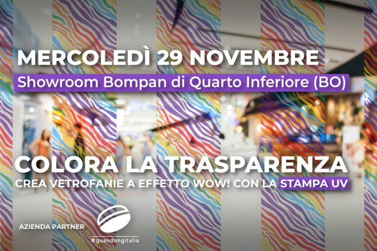 BOMPAN SHOTS: Colora la Trasparenza a Quarto Inferiore