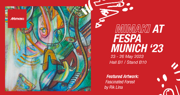 La tecnologia e l’approccio collaborativo di Mimaki cattureranno l’attenzione del settore e apriranno “nuove prospettive” a FESPA 2023